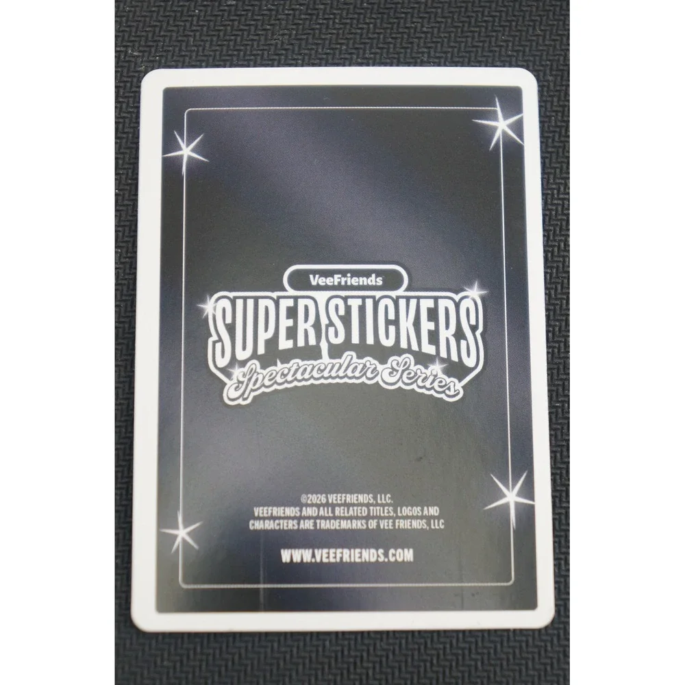VeeFriends Super Stickers Spectacular Series O.G. Ox 19/55 Lava Bubble Gum